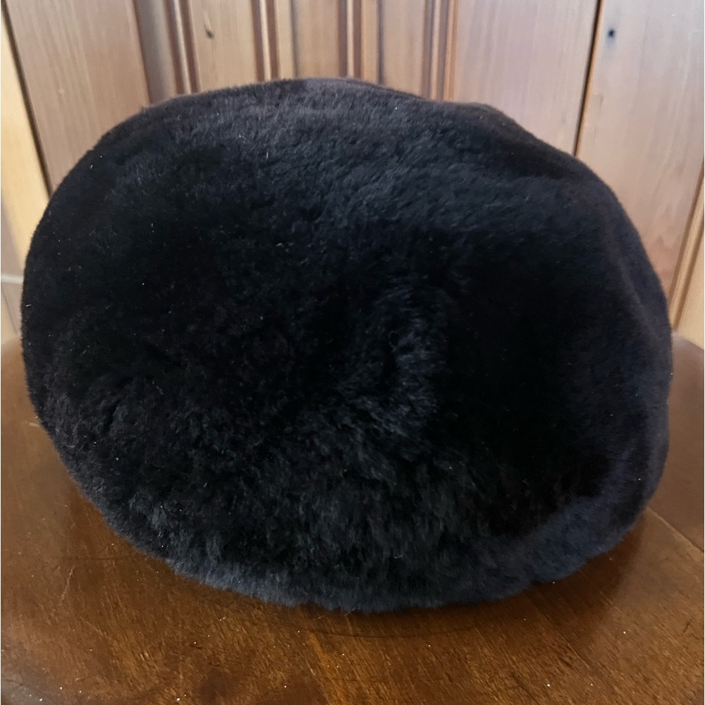Miss Alice 1960’s faux fur black hat